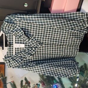 Ruffled Metalic Blouse